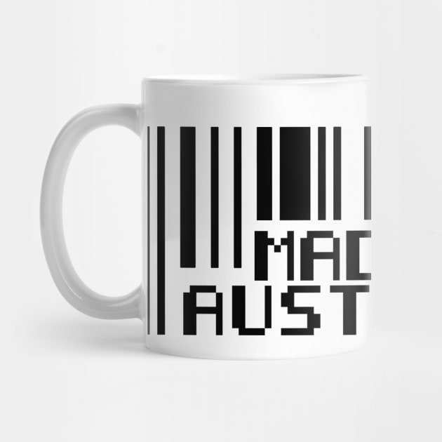 Made in Australia barcode by Saraahdesign